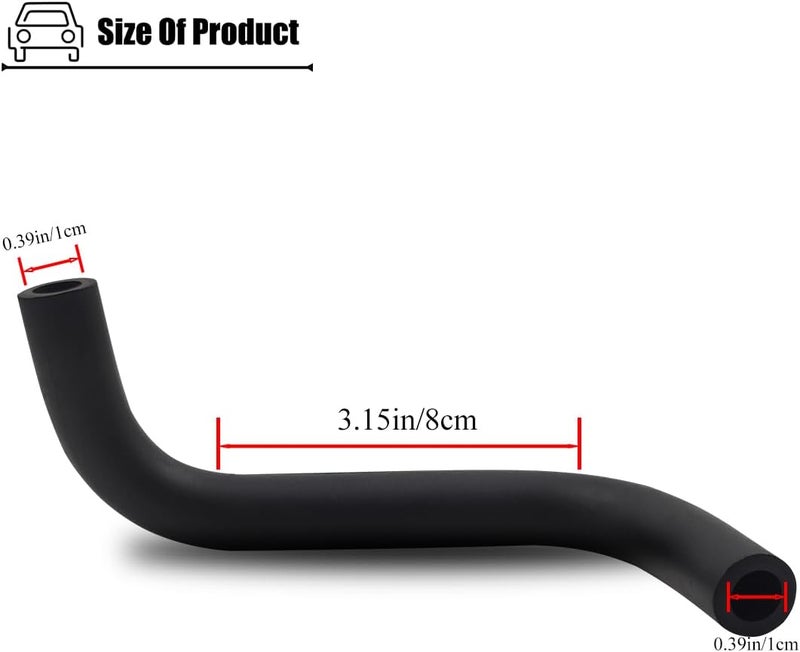 LXROAR01 PCV Hose for Nissan Altima 2.5L 2007-2012, Blow by & Crankcase Breather Hose - Image 2